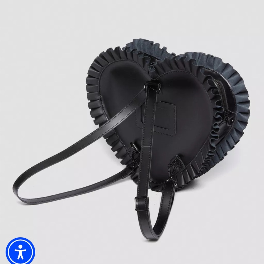 Dr. Martens Black Heart Crossbody Bag - Picture 4 of 4